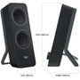 Logitech Z207 Haut-parleurs Bluetooth pour ordinateur, Noir
