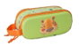 Safta Portatodo Double 3D Tiger - Coffret de rangement double - 21 x 8 x 6 cm - À partir de 3 ans