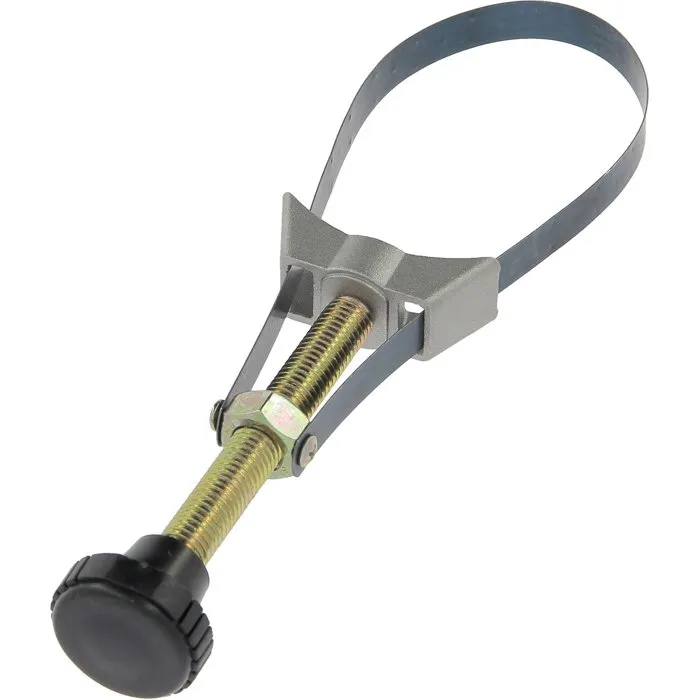 Precision Steel - Clé à ruban pour filtre à huile - Longueur et diamètre ajustables - Pour dévissage facile des filtres