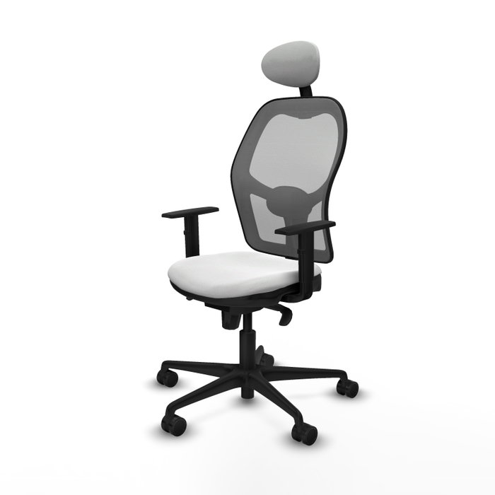 Chaise de Bureau avec Appui-tête Jorquera Piqueras y Crespo 1D036N1 Blanc Chaise de Bureau avec Appui-tête Jorquera Piqueras y Crespo 1D036N1 Blanc