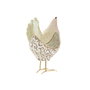 Home ESPRIT Figurine Décorative Vert Poule (2 Unités) inevitable