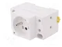 Schneider Electric ACTI9 Prise simple type E pour rail DIN