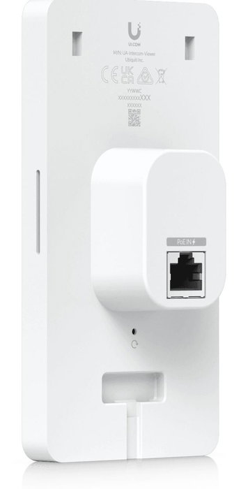 Ubiquiti 5", 720 x 1280p, 9:16, Touch, 10/100 Mbps RJ-45, PoE, 5W, 48V DC, 168g