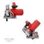 WOLFPACK LINEA PROFESIONAL Scie circulaire 1500W avec disque de 185mm et laser