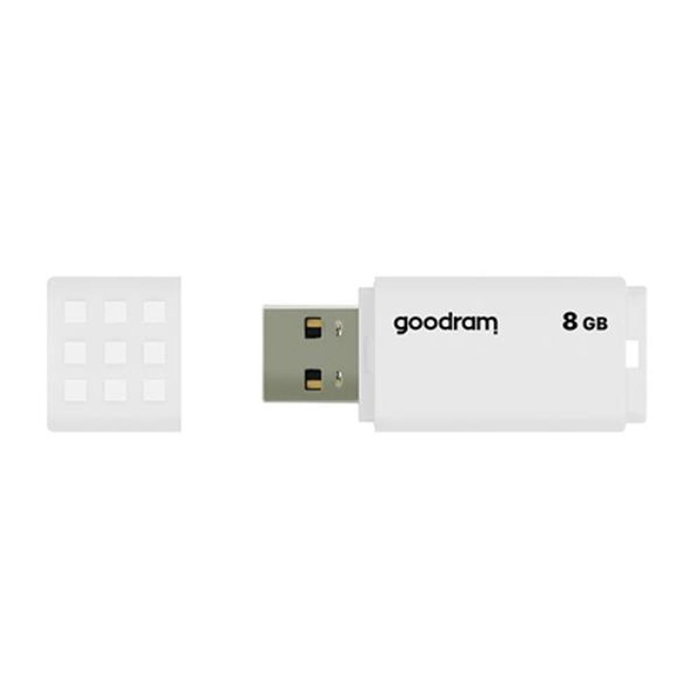 Goodram UME2 Clé USB 2.0 8 Go Blanche - Mémoire de Stockage Compacte et Fiable Goodram UME2 Clé USB 2.0 8 Go Blanche - Mémoire de Stockage Compacte et Fiable
