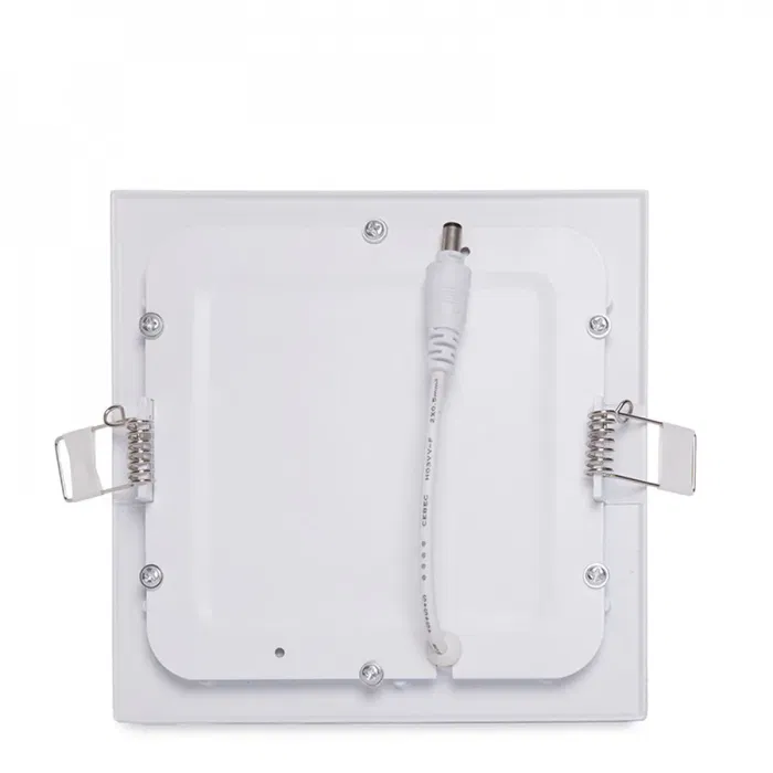 Plaque LED 9W 900Lm 4200K Carrée 40000H HL-PLCUAD9W-W