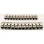 Lineaire PR24AS24 - Pack de 24 noyaux keystone RJ45 Cat.6a court blindé pour baie de brassage