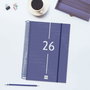 Agenda Finocam YEAR Bleu 16,5 x 24,2 cm 2026