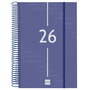 Agenda Finocam YEAR Bleu 16,5 x 24,2 cm 2026