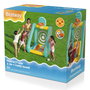 Bestway 52813 Jeu 3 en 1 Basket-Ball, Football et Lanceur de Balles Gonflable pour Enfants dès 5 Ans