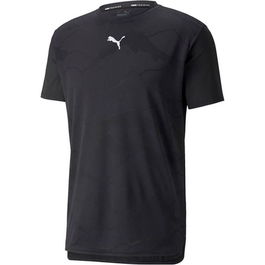 T-shirt à manches courtes homme Puma 521530 01 Noir