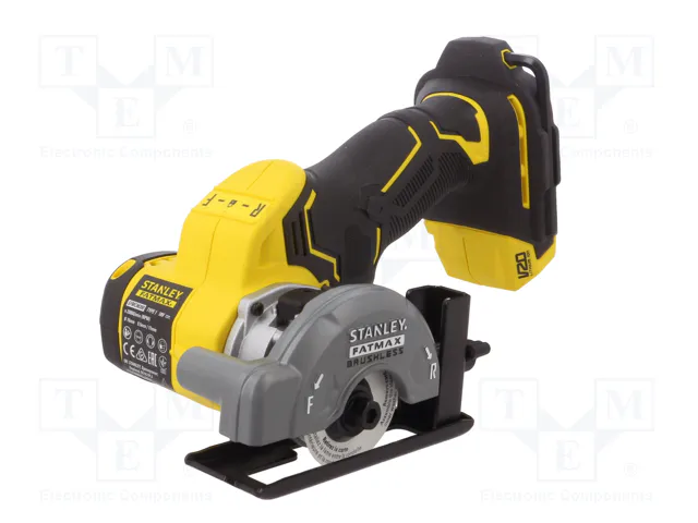 Stanley Mini scie circulaire sans fil Fatmax V20 SFMCM300B-XJ Brushless 75 mm