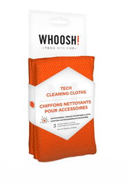 Whoosh! Chiffons de nettoyage en microfibres, Pack de 3