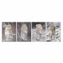 DKD Home Decor Toile Bois MDF 50 x 1,8 x 70 cm