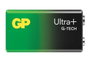 GP Ultra Plus Alkaline 9V / 6LF22 1-pack