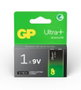 GP Ultra Plus Alkaline 9V / 6LF22 1-pack