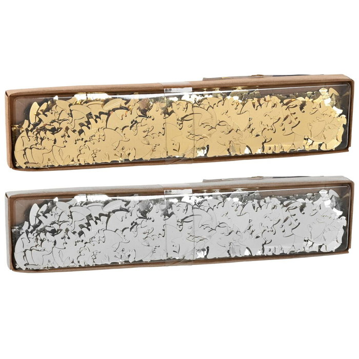 Décorations de Noël DKD Home Decor Ange (2 Unités)