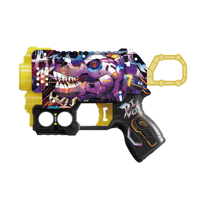 Tachan - Pistolet à dards Street Shot Mini avec 6 projectiles en mousse - Design graffiti - Jouet pour enfants à partir de 8 ans - Jeu d'intérieur et d'extérieur