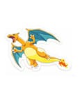 Teknofun Lampe LED Pokémon Dracaufeu 30 cm