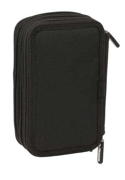 Safta Plumier triple 37 pièces Kappa Dark 12,5x19,5x5,5cm - Version espagnole Safta Plumier triple 37 pièces Kappa Dark 12,5x19,5x5,5cm - Version espagnole