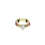 Chiara Ferragni Bague Taille 10 en Laiton Blanc