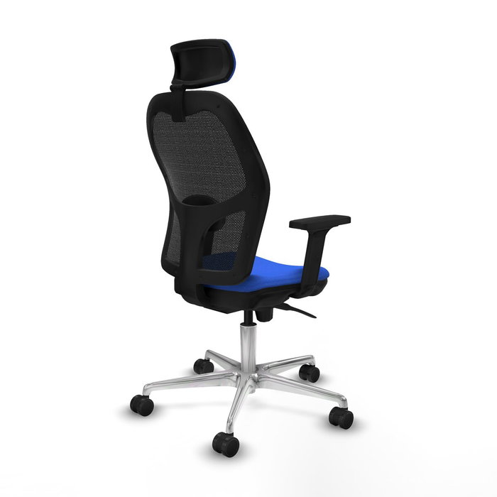 Piqueras y Crespo Chaise de Bureau avec Appui-tête Jorquera 2D086N2 Bleu Piqueras y Crespo Chaise de Bureau avec Appui-tête Jorquera 2D086N2 Bleu