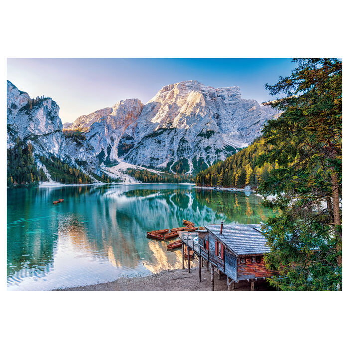 Clementoni Puzzle Lago Emerald Braies 1000 pièces