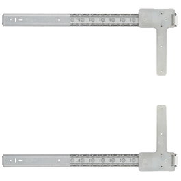 OMGE Guide porte cachée TV Fliter 450 mm Zincé