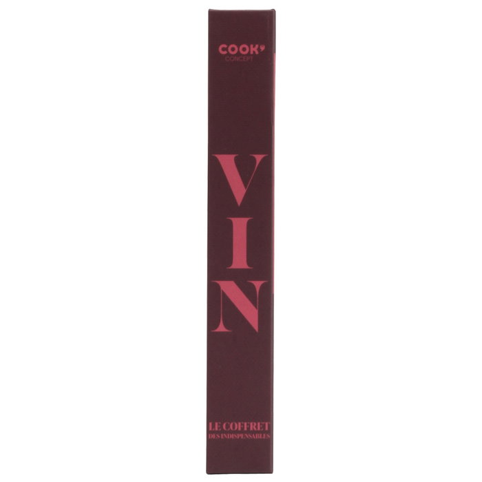 Cook Concept Coffret Livre Accessoires pour Vin 5 Pièces Cook Concept Coffret Livre Accessoires pour Vin 5 Pièces
