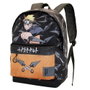 KARACTERMANIA Sac à dos Naruto Shippuden Uzumaki 44 cm - Sac urbain un compartiment en RPET recyclé, résistant aux liquides, avec poche pour tablette et sangle trolley