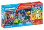 Playmobil My Figures : Pompiers Action Heroes 71468 avec 4 personnages