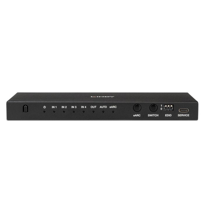 Lindy Commutateur HDMI 2.1 4 Ports 8K60 avec eARC - Switch Vidéo Lindy Commutateur HDMI 2.1 4 Ports 8K60 avec eARC - Switch Vidéo