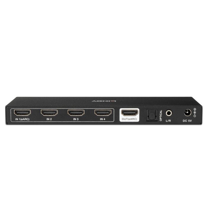 Lindy Commutateur HDMI 2.1 4 Ports 8K60 avec eARC - Switch Vidéo Lindy Commutateur HDMI 2.1 4 Ports 8K60 avec eARC - Switch Vidéo