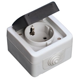 GSC Evolution Base simple étanche 16A IP44