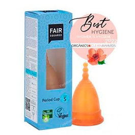 FAIR SQUARED Coupe menstruelle en latex 100 % naturel Taille S