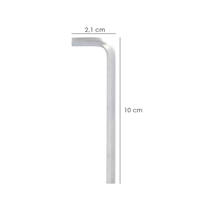 WOLFPACK LINEA PROFESIONAL Clé Allen longue 4,0 mm