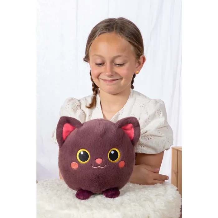 Gipsy Toys Peluche Moko Maru Kitty - Prune - 20 cm