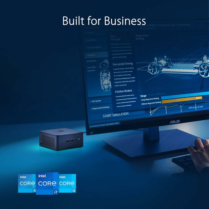 Asus NUC 13 Pro RNUC13ANKI500002I Intel Core i5-1340P Noir
