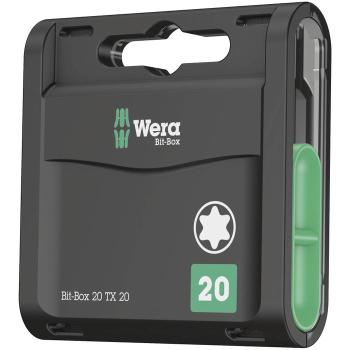 Wera Bit-Box 20 TX - Coffret de 20 embouts TORX Wera Bit-Box 20 TX - Coffret de 20 embouts TORX
