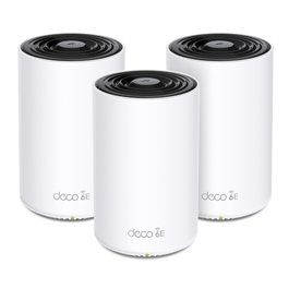 TP-LINK Deco XE75 Système Wi-Fi Mesh 3-Pack - Blanc