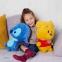 Smoby Peluche achuchable Stitch, Peluche douce Stitch, 35 cm