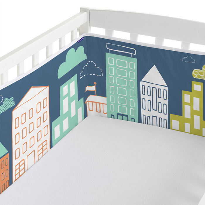 Protection du berceau HappyFriday Moshi Moshi Holidays Multicouleur 210 x 40 cm Protection du berceau HappyFriday Moshi Moshi Holidays Multicouleur 210 x 40 cm