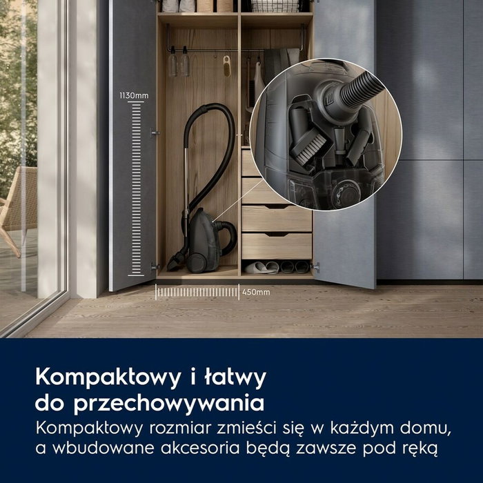 Electrolux EB31C1DB Aspirateur à sacs Bordeaux 750 W Electrolux EB31C1DB Aspirateur à sacs Bordeaux 750 W