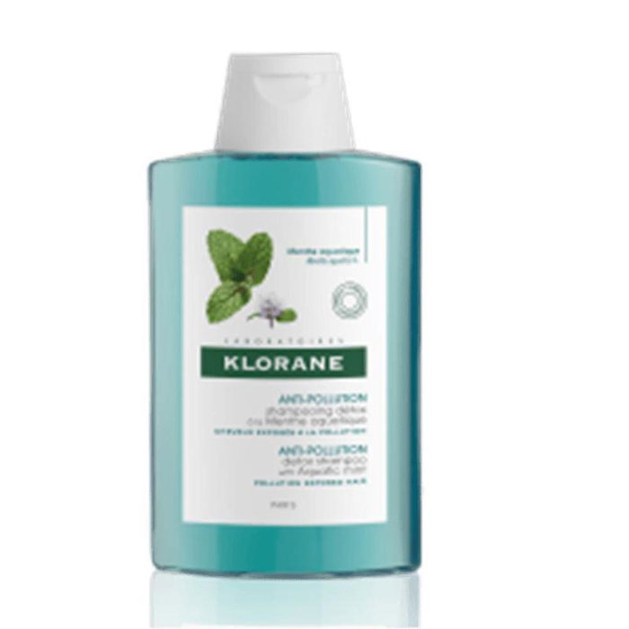 Klorane Shampoing détox BIO à la menthe 200 ml Klorane Shampoing détox BIO à la menthe 200 ml