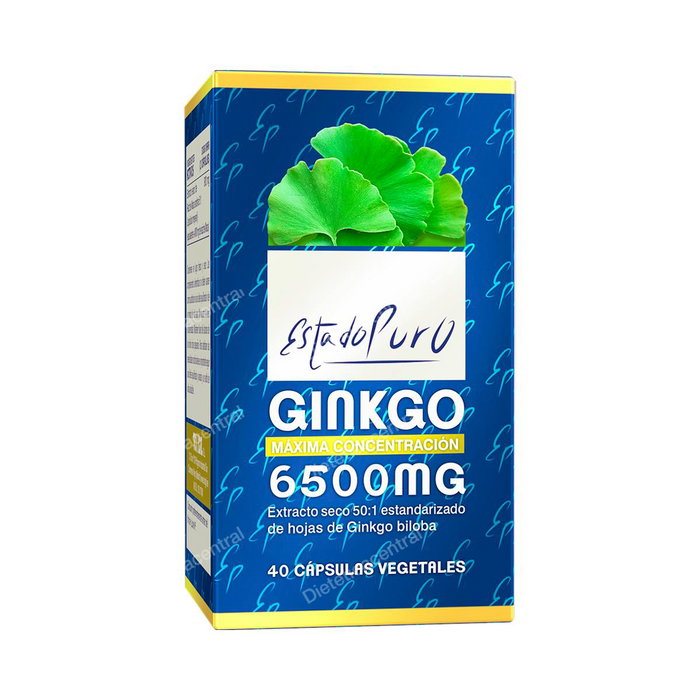 Estado Puro Ginkgo Biloba 6500mg 40 capsules
