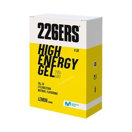 226ERS High Energy Gel Citron, Lot de 8 x 45g