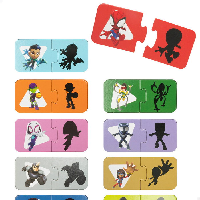 LISCIANI - Jeu de logique Spidey and his Amazing Friends Marvel, pour enfants à partir de 1 an