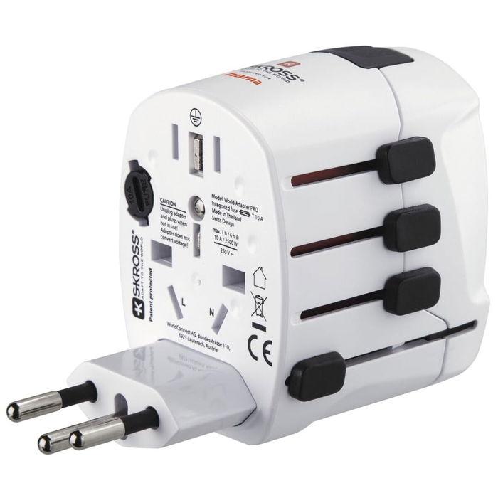 Adaptateur universel Hama TRAVEL Blanc