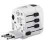 Adaptateur universel Hama TRAVEL Blanc