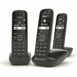 Gigaset AS690 Trio Noir (3 Unités)
